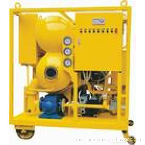Double-stage vacuum transformer oil purifier